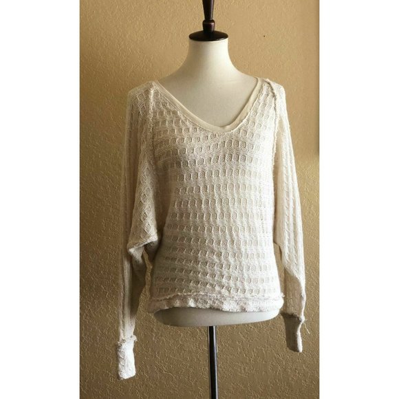 Free people  Women's Thien’s Hacci Sweater Top - Picture 5 of 9